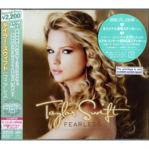 Taylor Swift Fearless フィアレス 直筆サイン ① Taylor - Swift